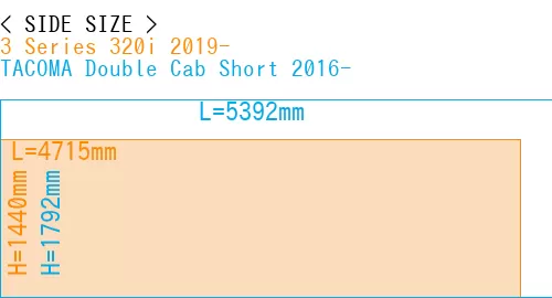 #3 Series 320i 2019- + TACOMA Double Cab Short 2016-